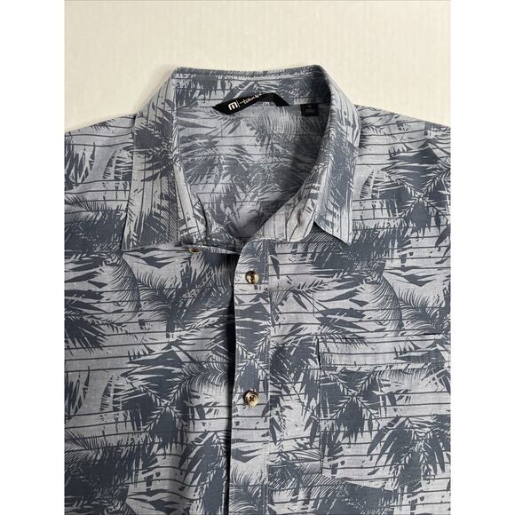 Travis Mathew Men’s Hawaiian Print Short Sleeve Button Up Casual Shirt – Size XL - Picture 13 of 13